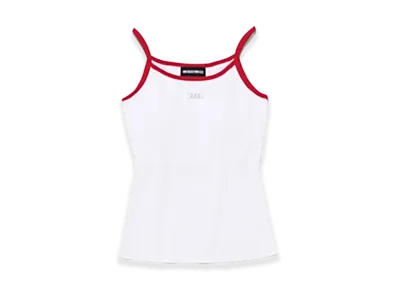 GOD SELECTION XXX Bicolor Cami GXL-S25-CS-06 "White/Red"