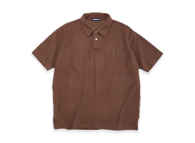 GOD SELECTION XXX Pile Polo Shirt GX-S25-CS-09 "Brown"