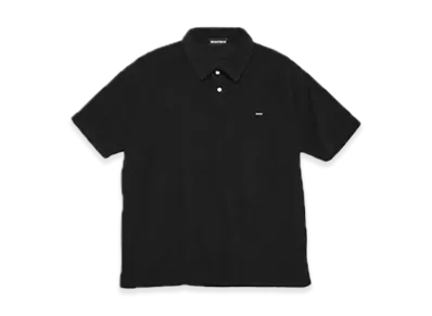 GOD SELECTION XXX Pile Polo Shirt GX-S25-CS-09 "Black"