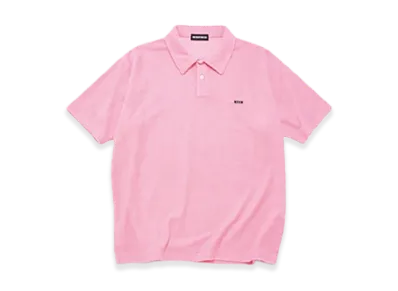 GOD SELECTION XXX Pile Polo Shirt GX-S25-CS-09 "Pink"