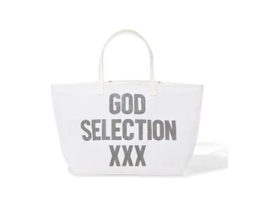 GOD SELECTION XXX Mesh Tote Bag GX-S25-GD-03 "White"