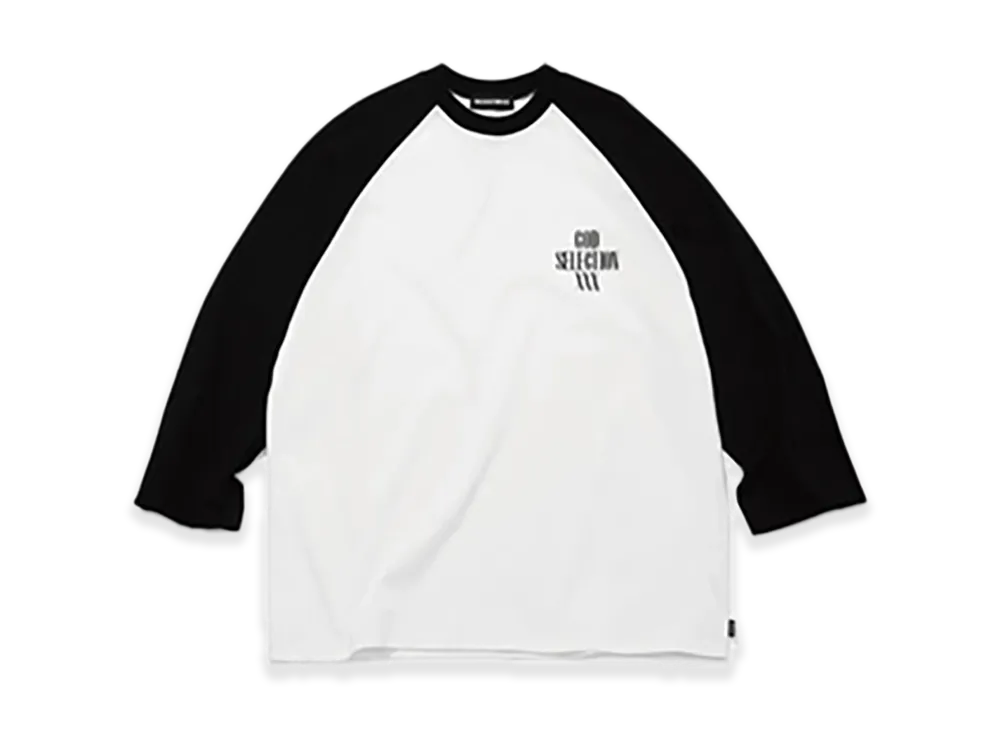 GOD SELECTION XXX Raglan Sleeve GX-S25-RT-02 "White"