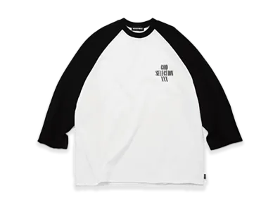 GOD SELECTION XXX Raglan Sleeve GX-S25-RT-02 "White"