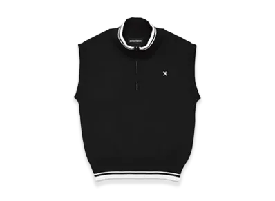 GOD SELECTION XXX Knit Vest GXL-S25-KN-01 "Black"