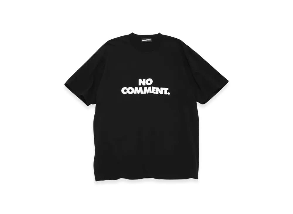 GOD SELECTION XXX No Comment Tee GX-S25-ST-22 "Black"