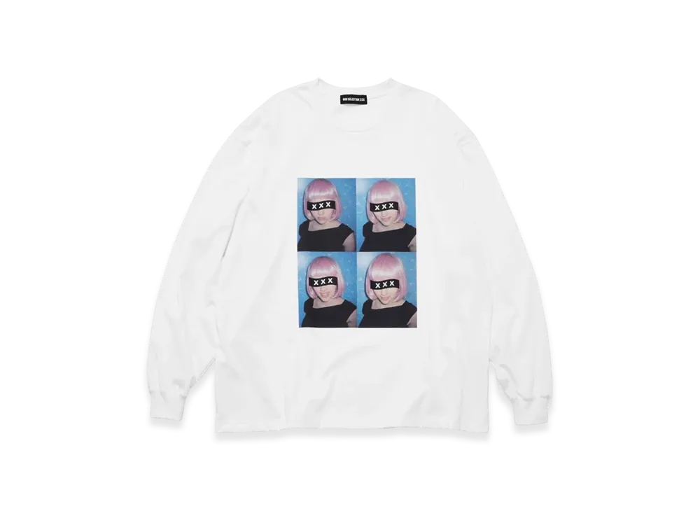 GOD SELECTION XXX Longsleeve Tee GX-S25-LT-02 "White"