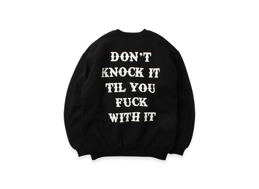 GOD SELECTION XXX x Tokyo Drive Car Club Collaboration Sweatshirt "Black"