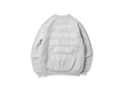 GOD SELECTION XXX x Tokyo Drive Car Club Collaboration Sweatshirt "Ash Grey"