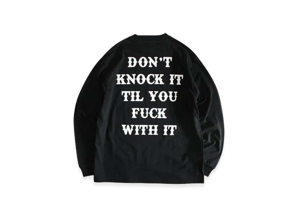 GOD SELECTION XXX x Tokyo Drive Car Club Collaboration Long Sleeve Tee "Black"