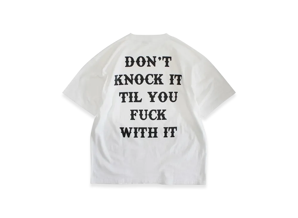 GOD SELECTION XXX x Tokyo Drive Car Club Collaboration Tee "White"