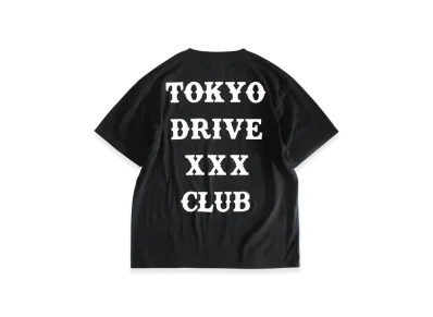 GOD SELECTION XXX x Tokyo Drive Car Club Collaboration Tee "Black"
