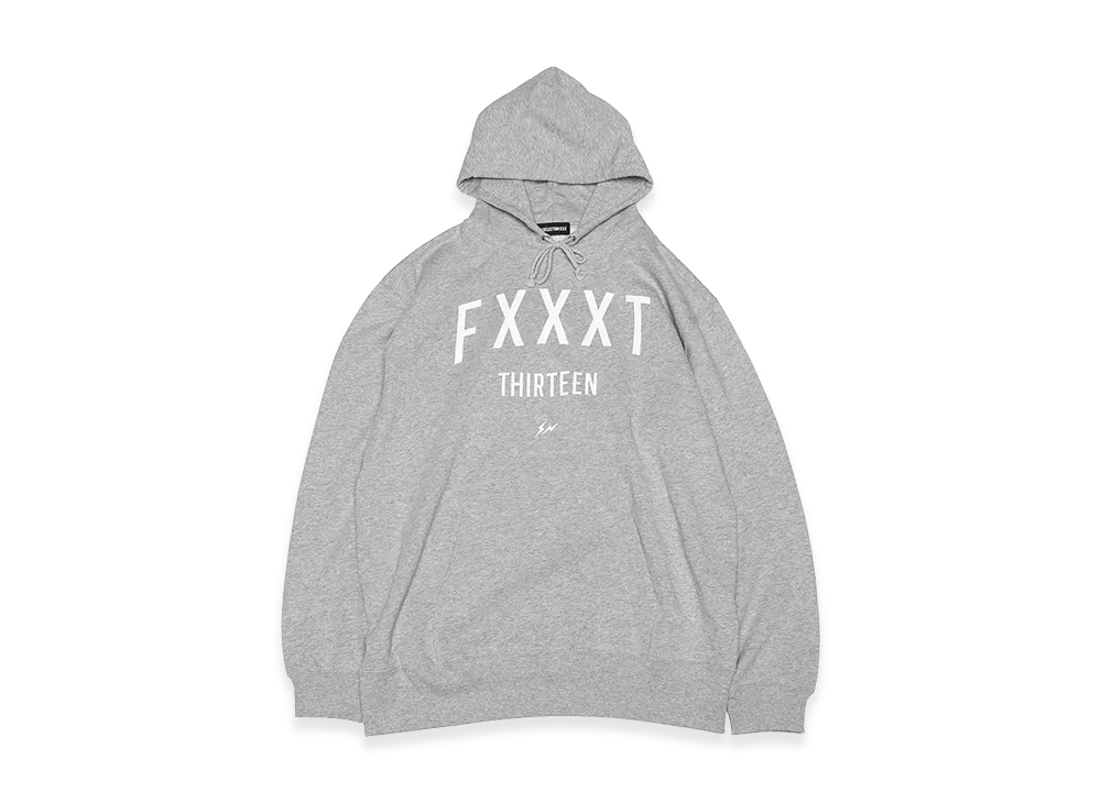 GOD SELECTION XXX x FRAGMENT 13th Anv FXXXT Hoodie GX-S26-13FCS-02 "Gray"