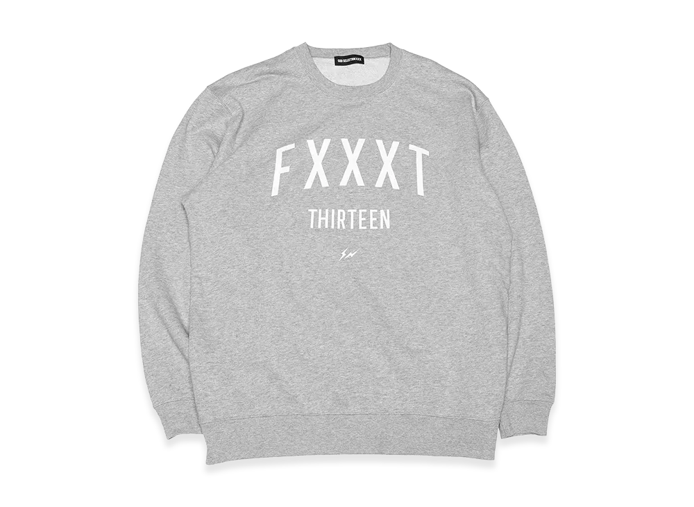 GOD SELECTION XXX x FRAGMENT 13th Anv FXXXT Sweatshirt GX-S26-13FCS-01 "Gray"