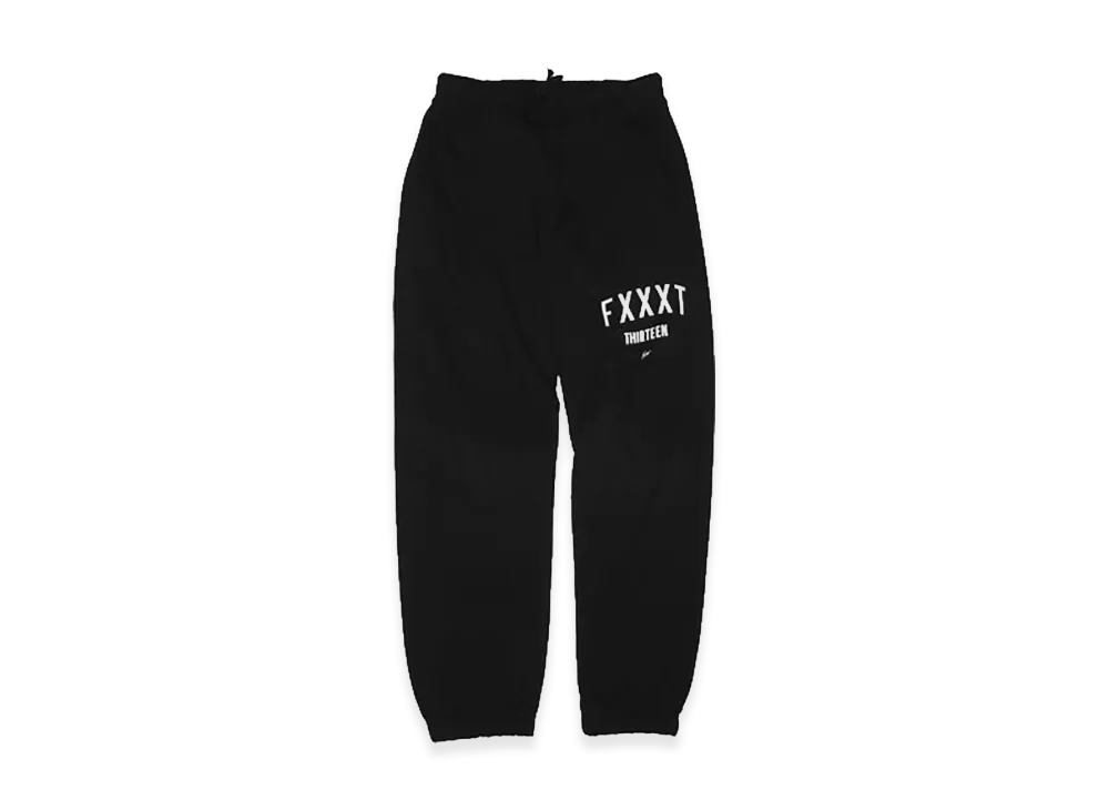 GOD SELECTION XXX x FRAGMENT 13th Anv FXXXT Sweat pants GX-S26-13FCS-03 "Black"