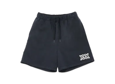 GOD SELECTION XXX GSX Logo Sweatshorts GSX-S26-CS-02 "Faded Black"
