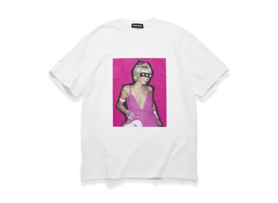 GOD SELECTION XXX Box Logo Pink Party Photo Tee GX-S26-ST-08 "White"