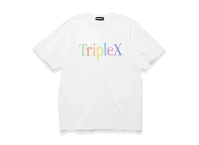 GOD SELECTION XXX TripleX Multi-Color Logo Tee GX-S26-ST-09 "White"