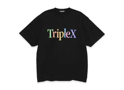 GOD SELECTION XXX TripleX Multi-Color Logo Tee GX-S26-ST-09 "Black"