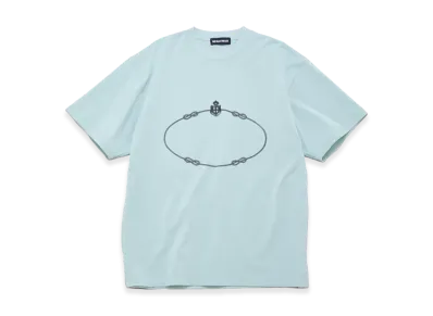 GOD SELECTION XXX Oval Rope Logo Tee GX-S26-ST-11 "Saxe"
