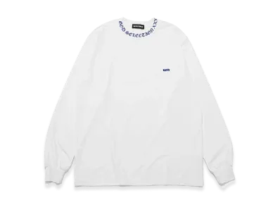 GOD SELECTION XXX Mini Box Logo/Old English Logo Rash Guard GX-S26-CS-05 "White"
