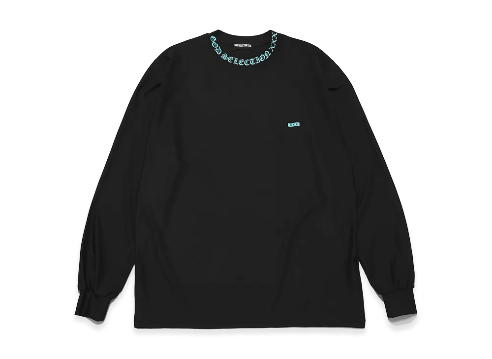 GOD SELECTION XXX Mini Box Logo/Old English Logo Rash Guard GX-S26-CS-05 "Black"
