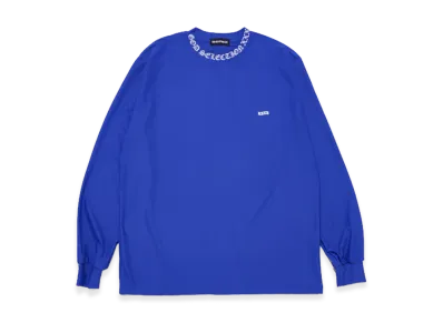 GOD SELECTION XXX Mini Box Logo/Old English Logo Rash Guard GX-S26-CS-05 "Blue"