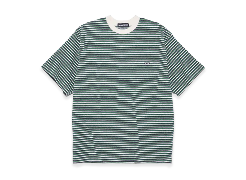 GOD SELECTION XXX Mini Box Logo Border Tee GX-S26-CS-07 "Green"
