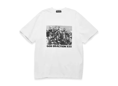 GOD SELECTION XXX Paparazzi Logo Photo Tee GX-S26-ST-17 "White"