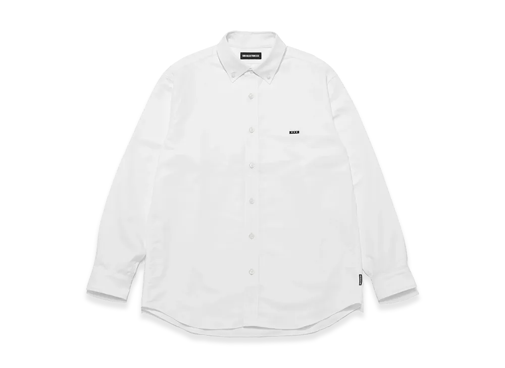 GOD SELECTION XXX Mini Box Logo B.D Shirt GX-S26-SH-01 "White"