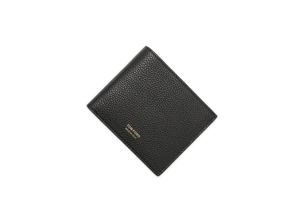 TOM FORD Bifold Wallet with Coin Pocket "Black"