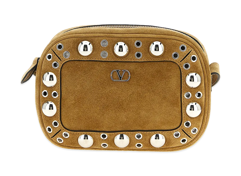 Valentino Garavani 'nellcote' Shoulder Bag "Beige"