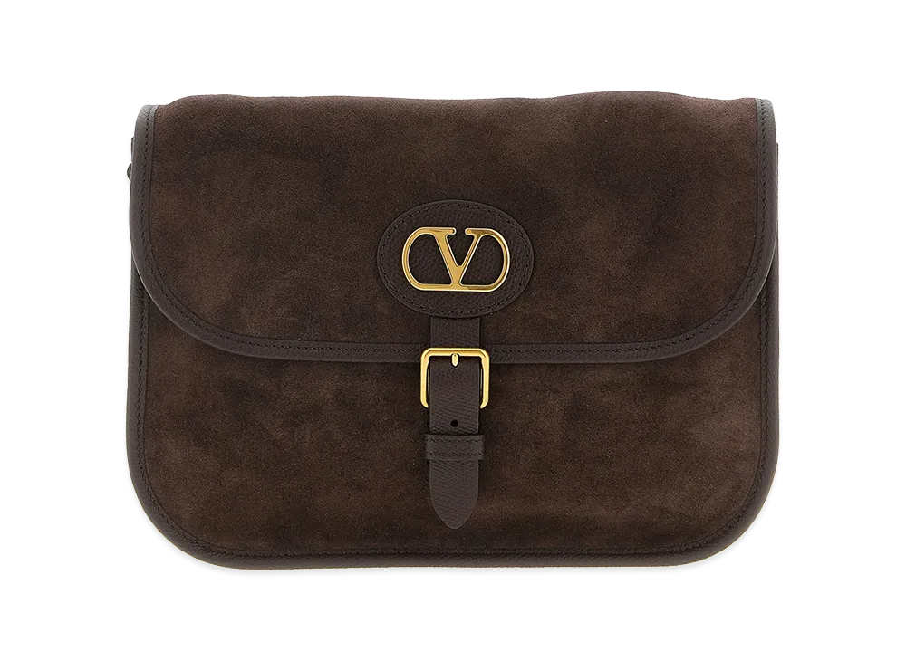 Valentino Garavani 'antibes' Shoulder Bag "Brown"