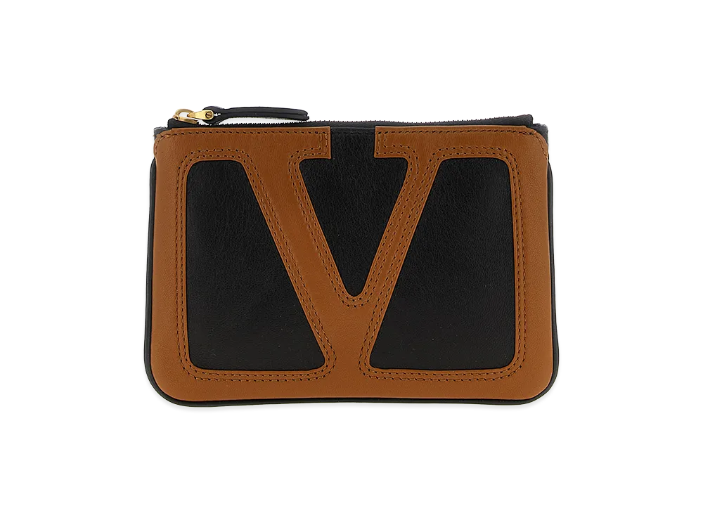 Valentino Garavani 'viva Superstar' Small Pouch "Brown"