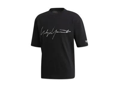 Y-3 Distressed Signature SS Tee "Black"