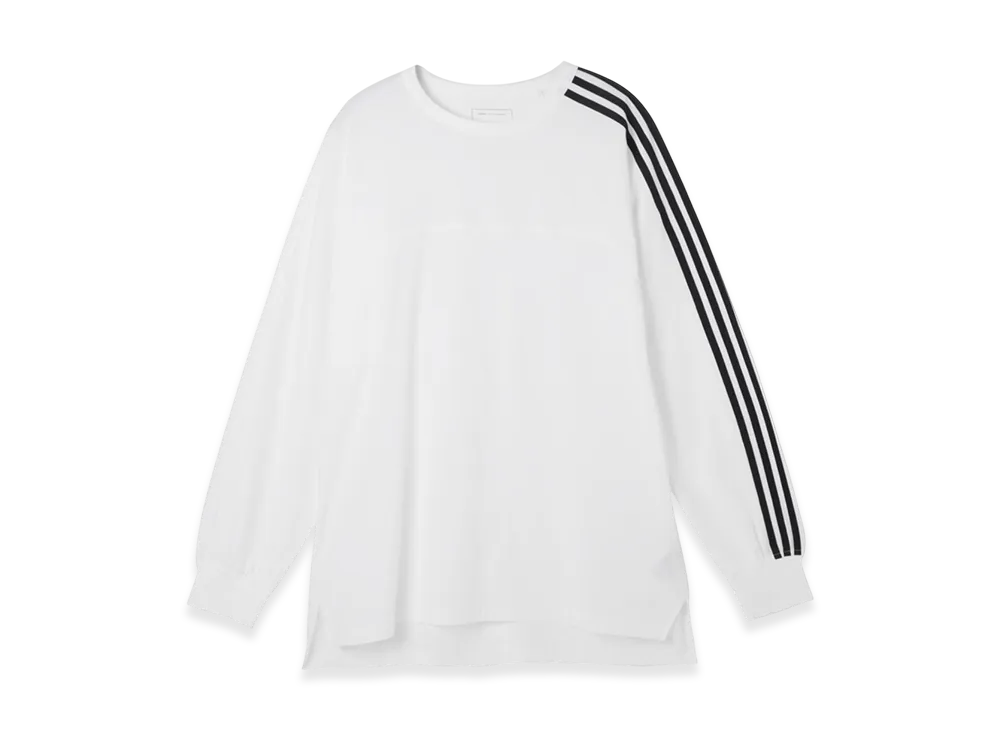 Y-3 M 3S LS Crewneck Tee "White"
