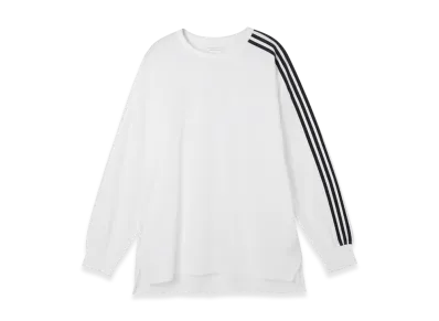 Y-3 M 3S LS Crewneck Tee "White"