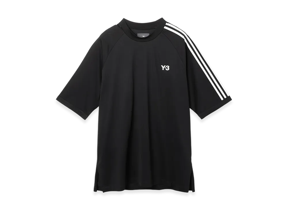 Y-3 3S SS Crewneck Tee "Black/Offwhite"
