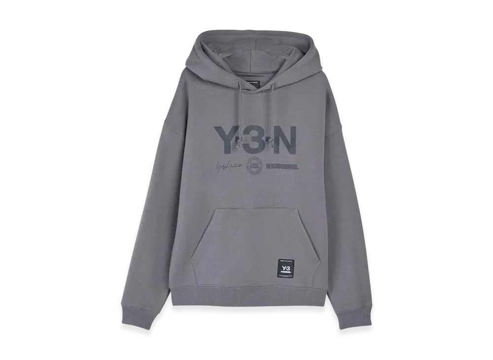 Y-3 x NEIGHBORHOOD Graphic Hoodie "Granite"