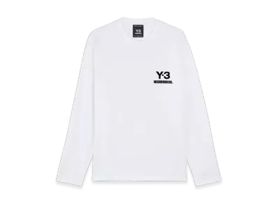 Y-3 x NEIGHBORHOOD Logo LS Tee "White"