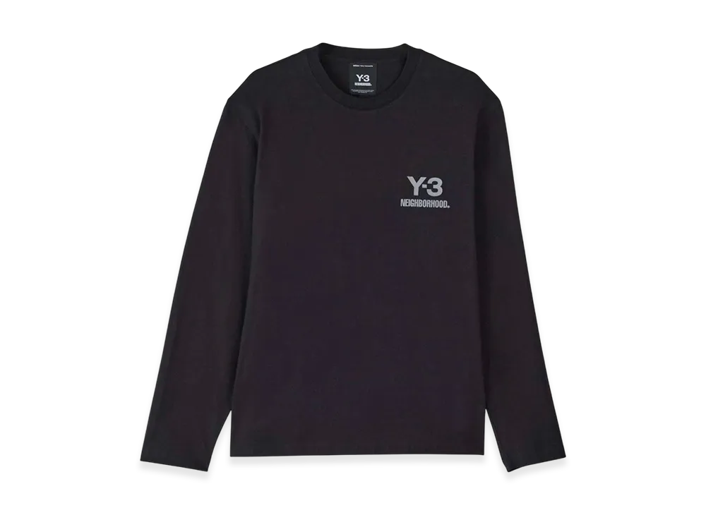 Y-3 x NEIGHBORHOOD Logo LS Tee "Black"