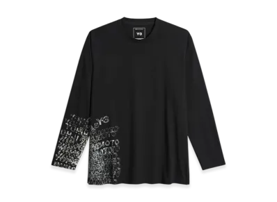 Y-3 GFX Long Sleeve Tee "Black"