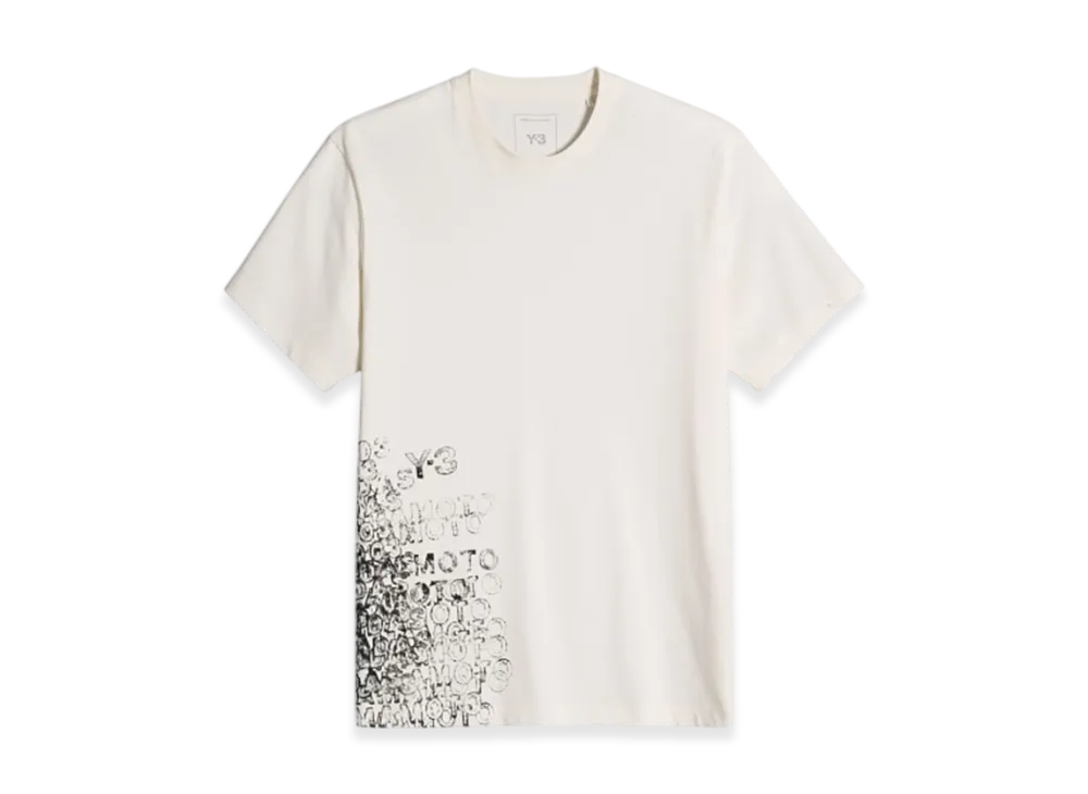 Y-3 GFX Short Sleeve Tee "Chalk White"