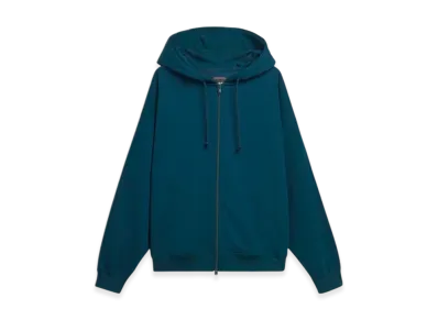 Y-3 Brushed Terry Zip Hoodie "Aurora Ivy"