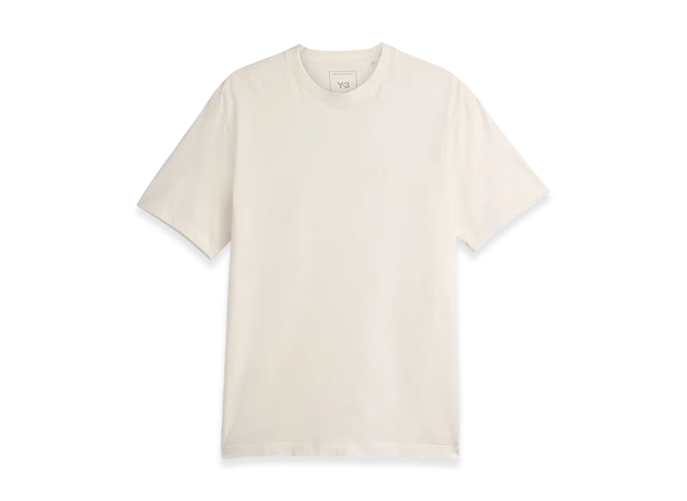 Y-3 Regular Short Sleeve Tee "Chalk White"