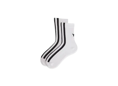 Y-3 Stripes Socks "White"