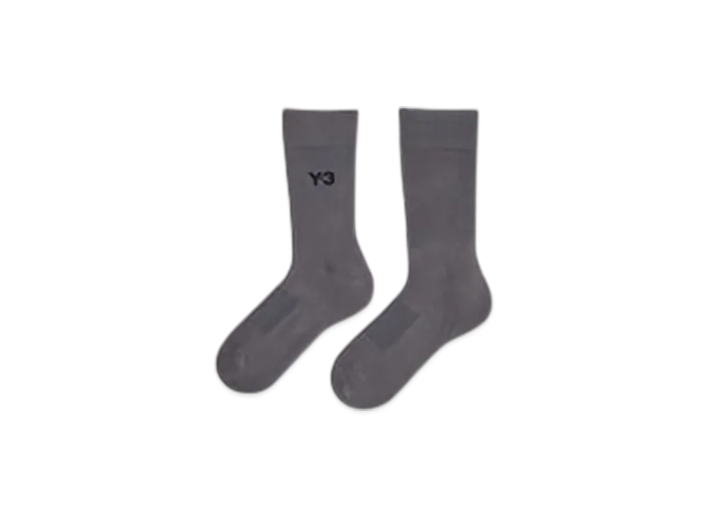 Y-3 Classic Crew Socks "Granite"