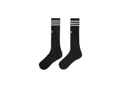 Y-3 Stripes High Socks "Black"