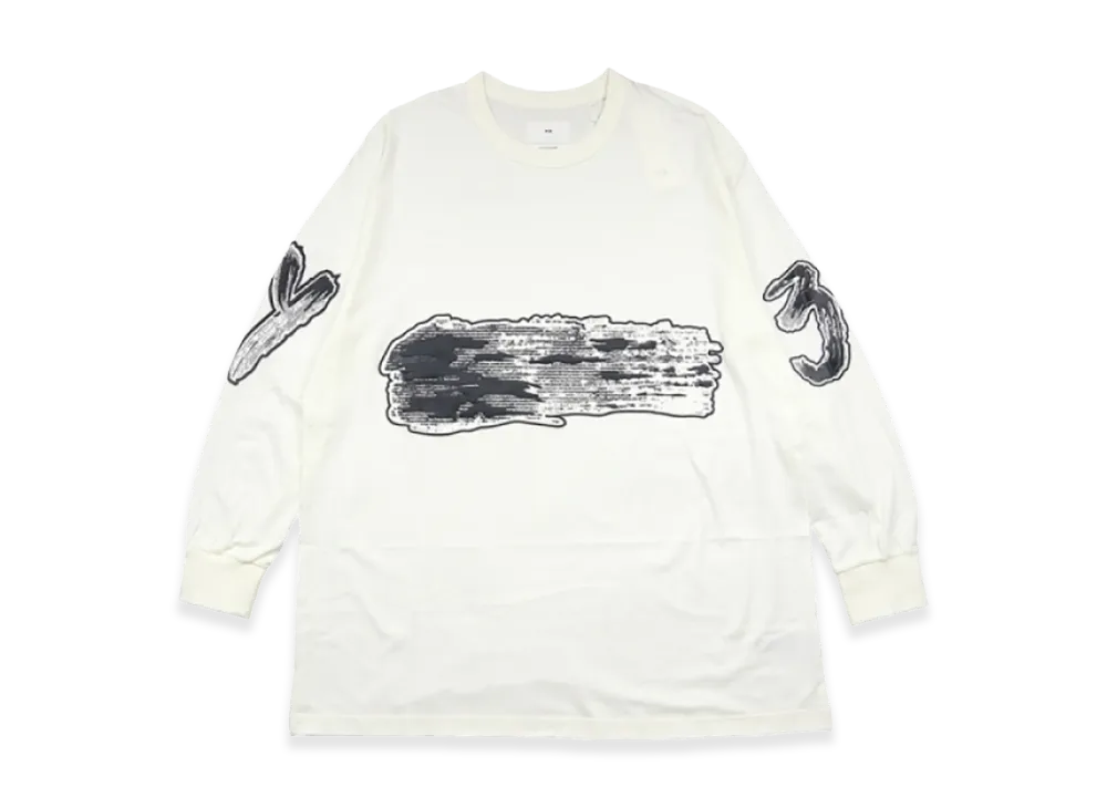 Y-3 Graphic LS Tee "White"