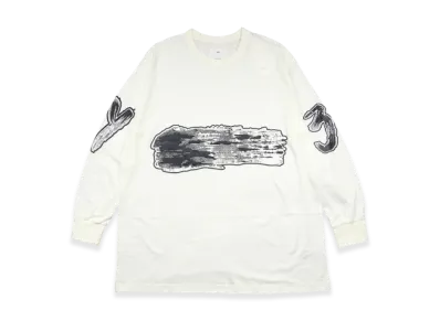 Y-3 Graphic LS Tee "White"