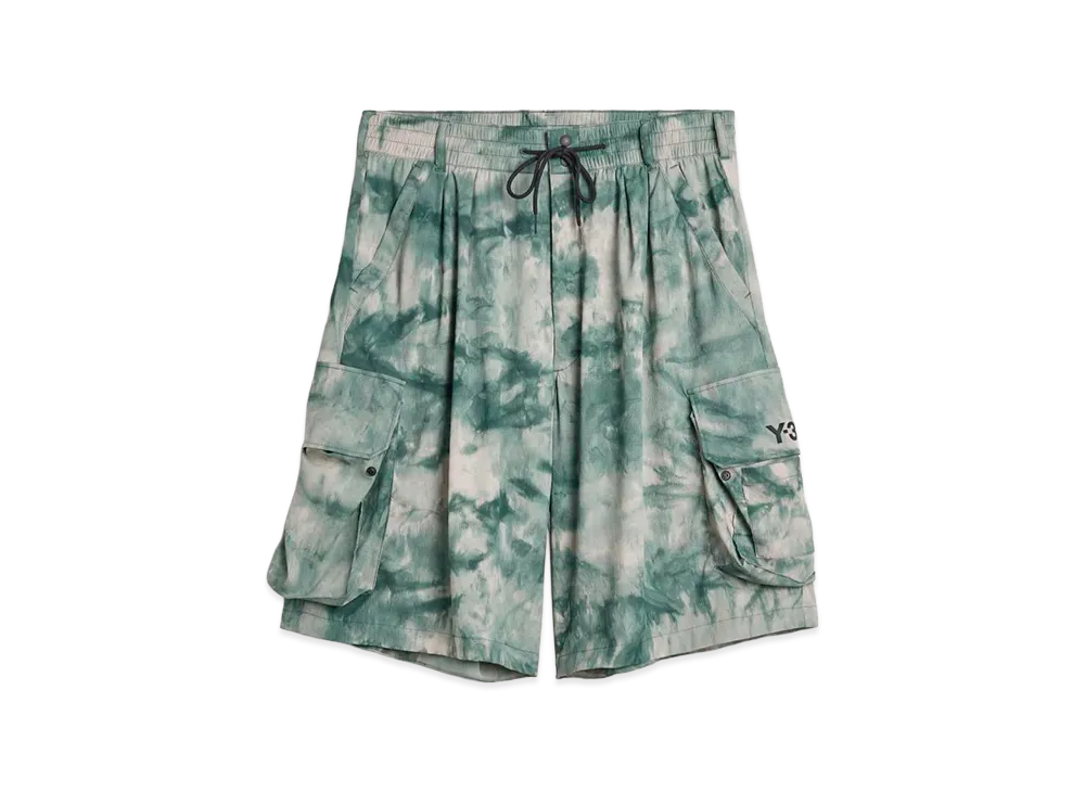 Y-3 Aop Nylon Shorts "Multi"